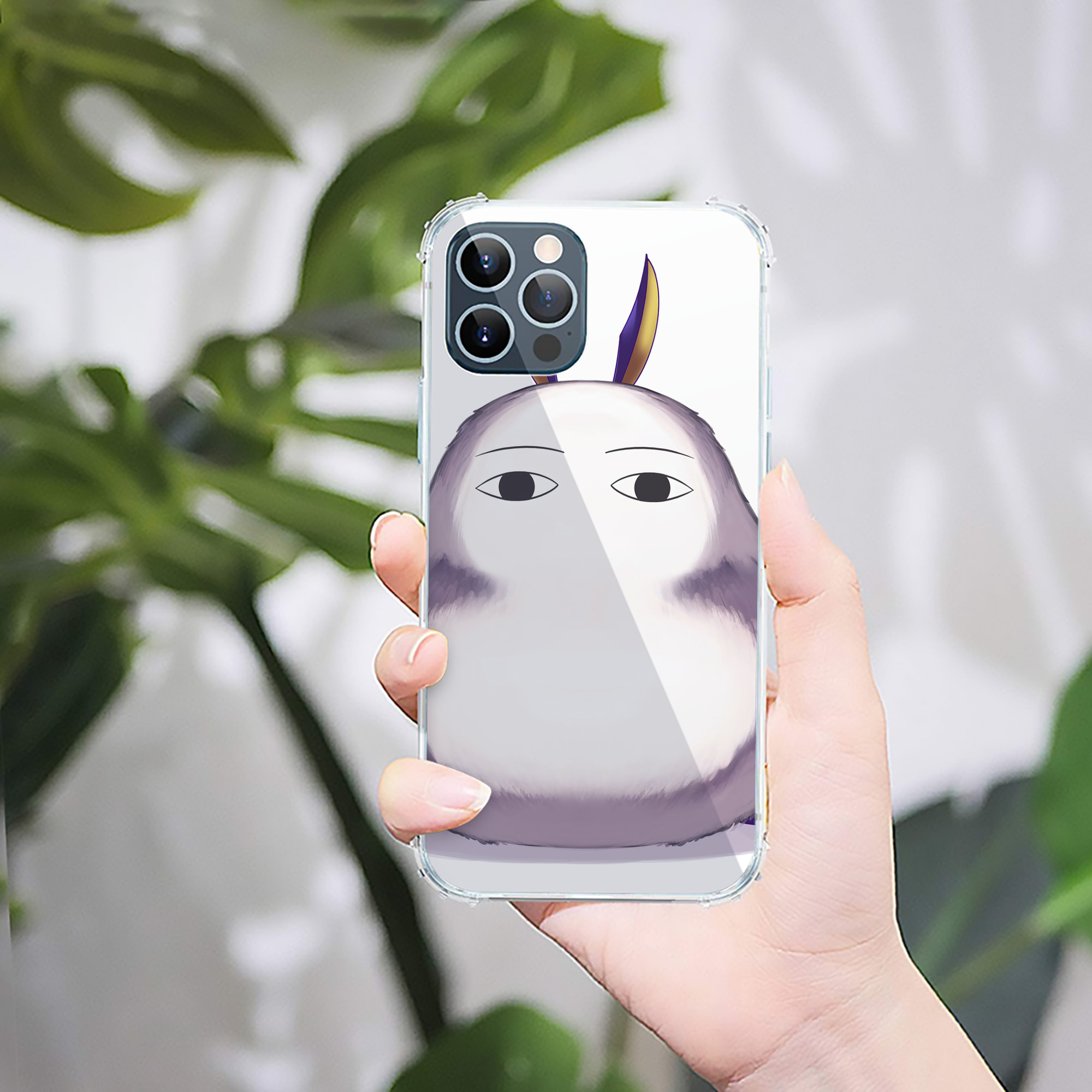 （画像用） となりのトトロ 草壁メイ 草壁サツキ My Neighbor Totoro Satsuki Kusakabe Mei Kusakabe 【iPhone 12シリーズ対応】透明スマホケース（クリアソフトケース）